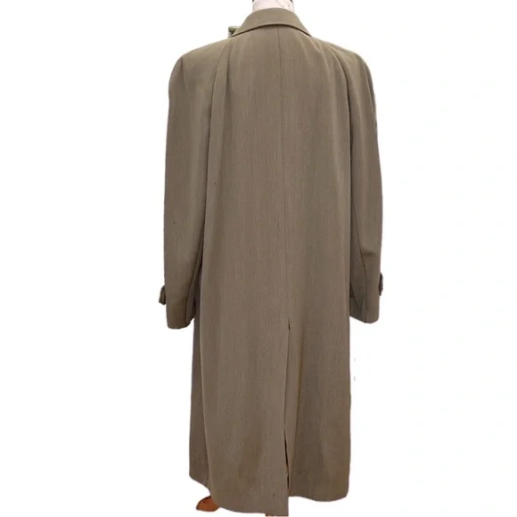 GUCCI VINTAGEfully lined tan trench coat SZ XL